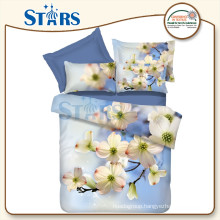 GS-FM3DF-19 popular design microfiber 100% polyester bedsheet fabric for sale